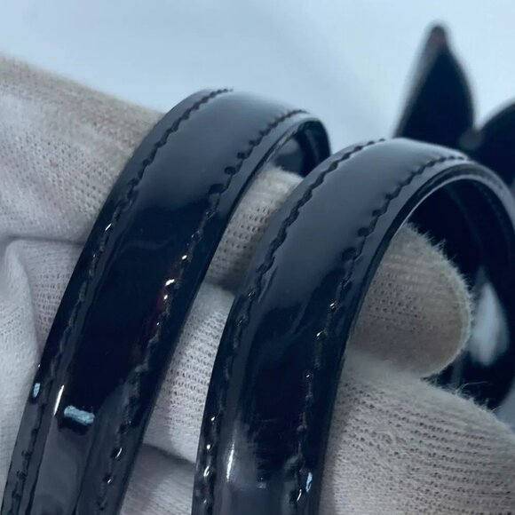 LOUIS VUITTON M93641 MonogramVernis Wilshere PM Tote Bag Hand Bag - Picture 7 of 14